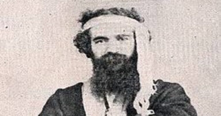 En la foto, Orélie Antoine de Tounens