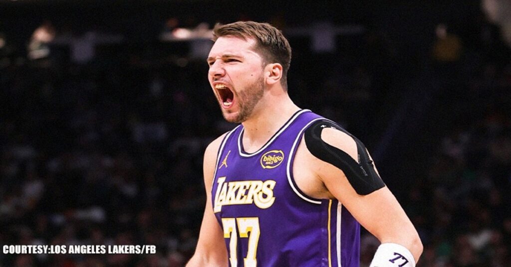 En la foto, Luka Doncic