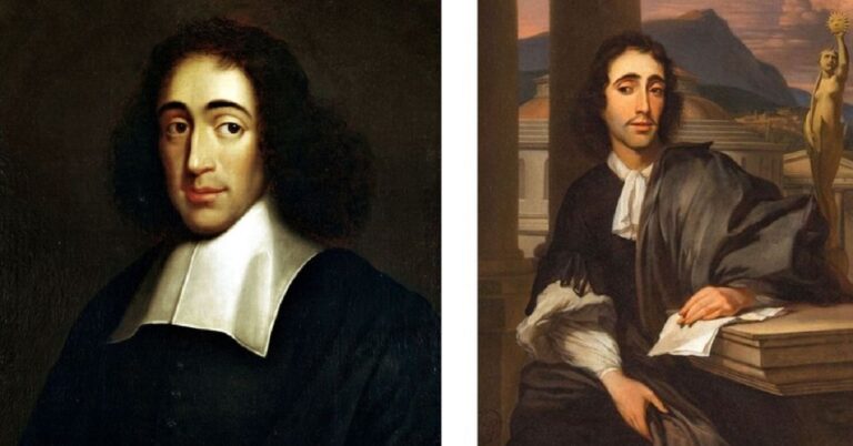 En la foto, Baruch Spinoza