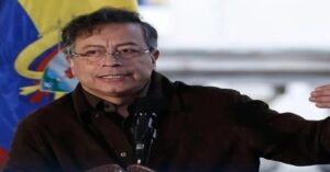 En la foto, el presidente colombiano Gustavo Petro