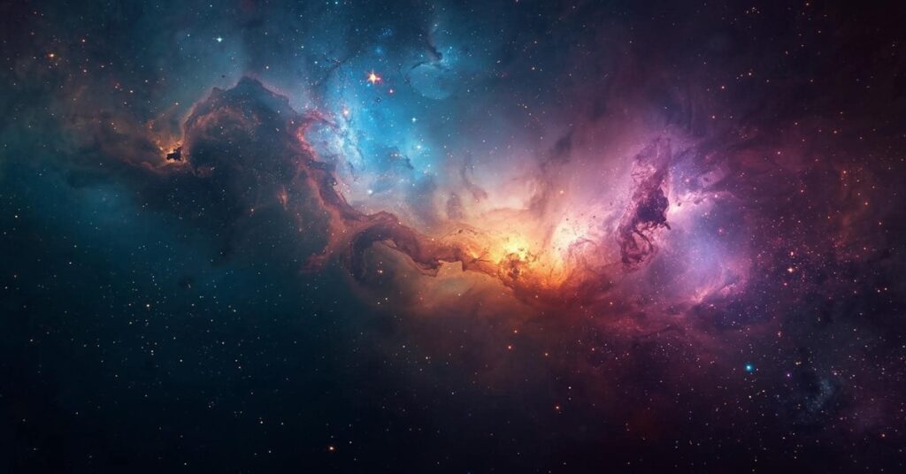 Mientras el gallo canta 5 En la foto, una imagen del universo