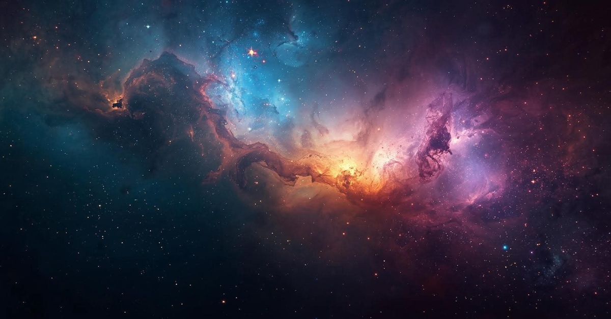 En la foto, una imagen del universo