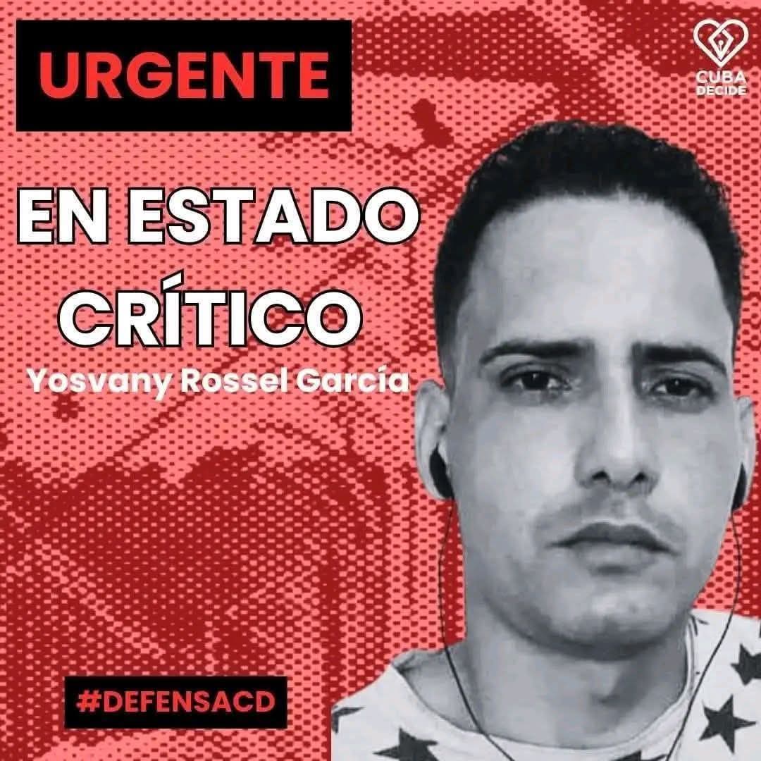 En la foto, Yosvany Rossel García