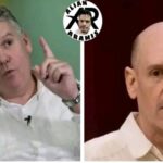 En la foto, Alejandro Gil en dos tiempos