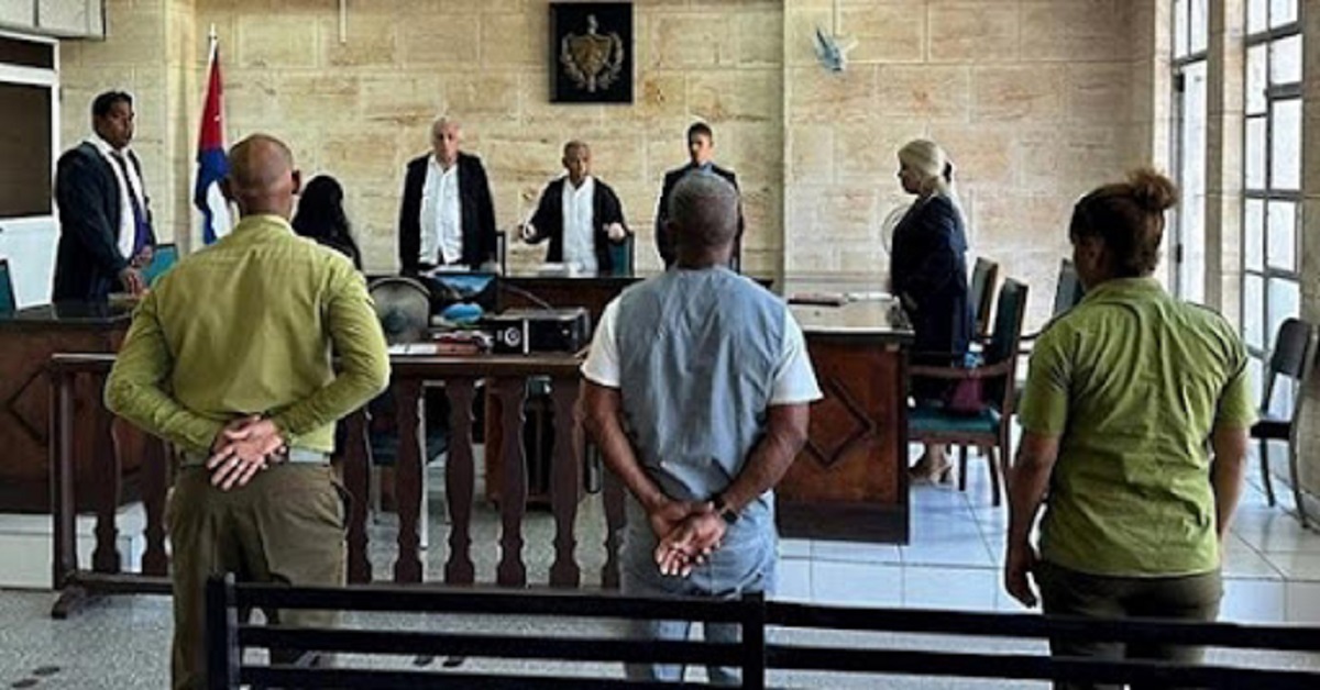 En la foto, un juicio en Cuba