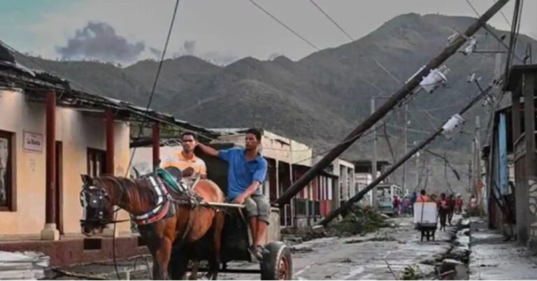 En la foto, una imagen del Oriente de Cuba