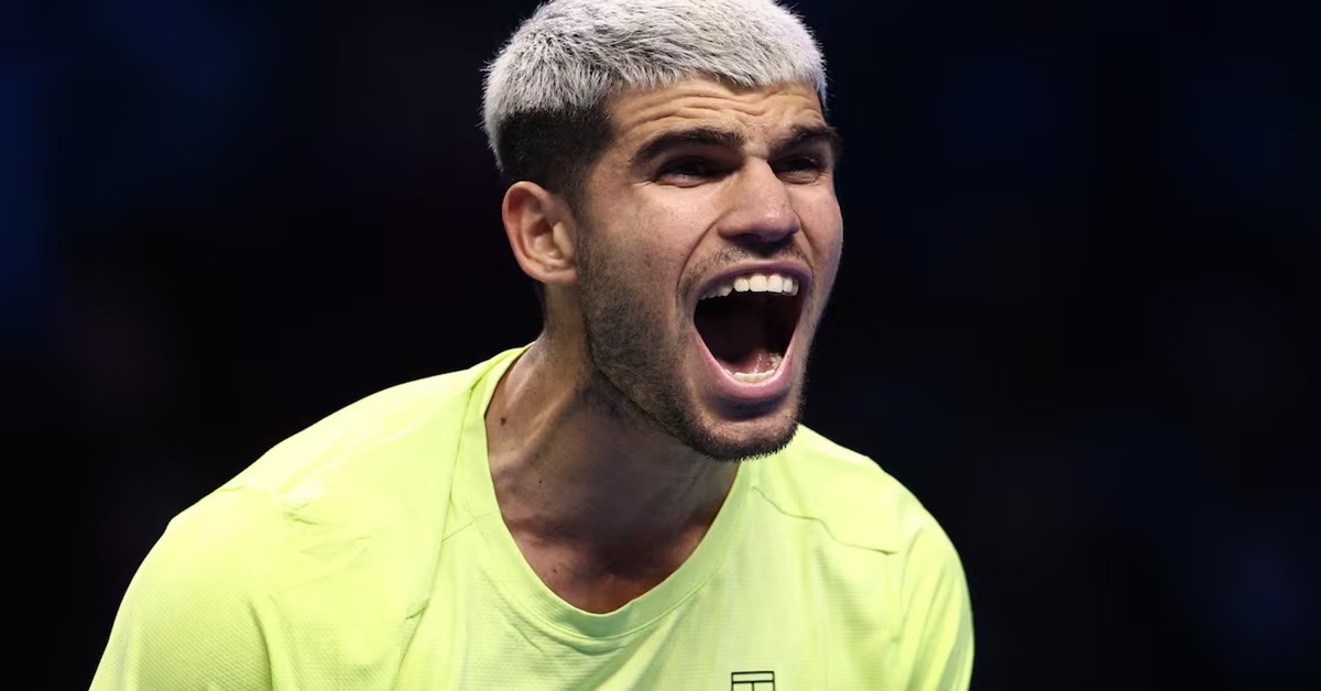 En la foto, Carlos Alcaraz