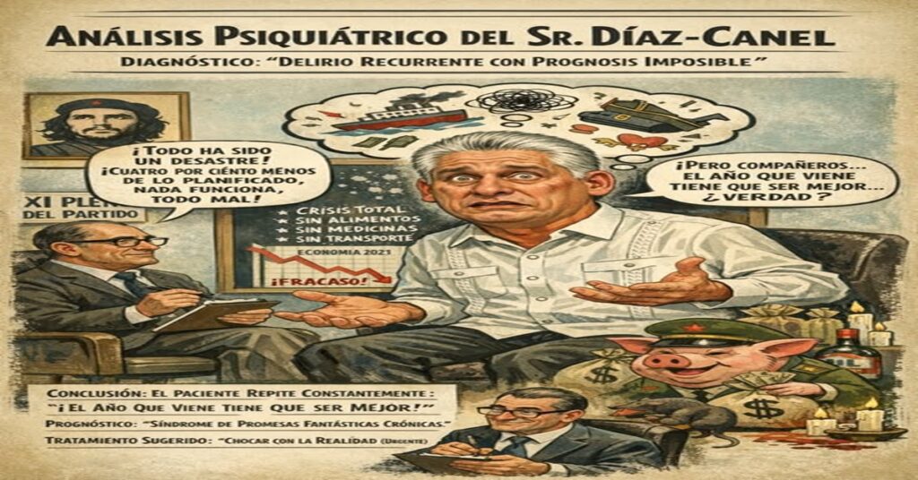 Análisis psiquiátrico del Sr. Díaz-Canel