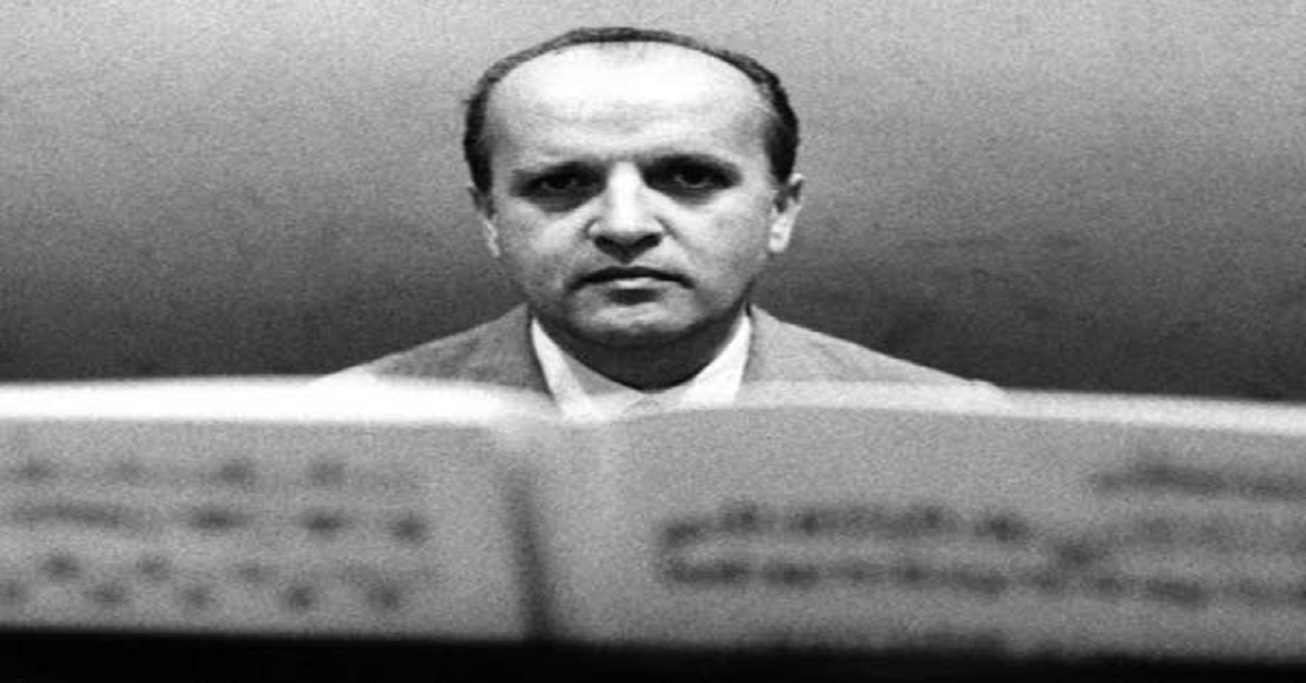 En la foto, Nino Rota