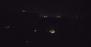 En la foto, La Habana a oscuras