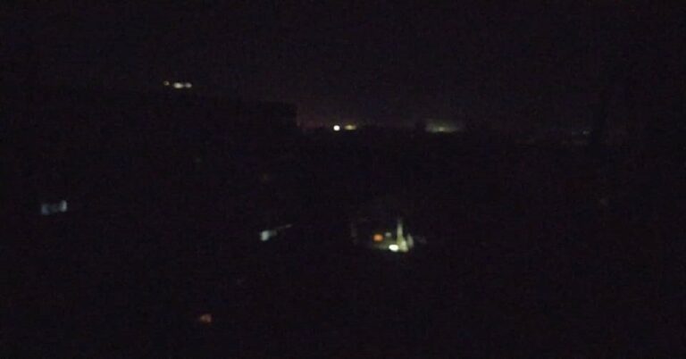 En la foto, La Habana a oscuras