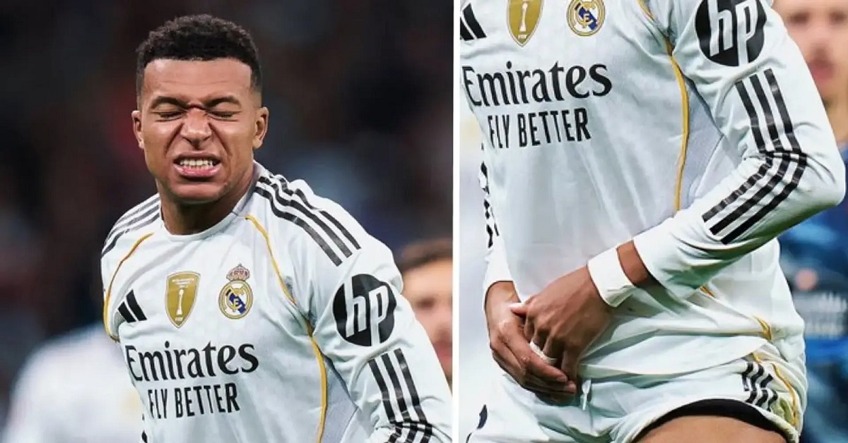 En la foto, Kylian Mbappé