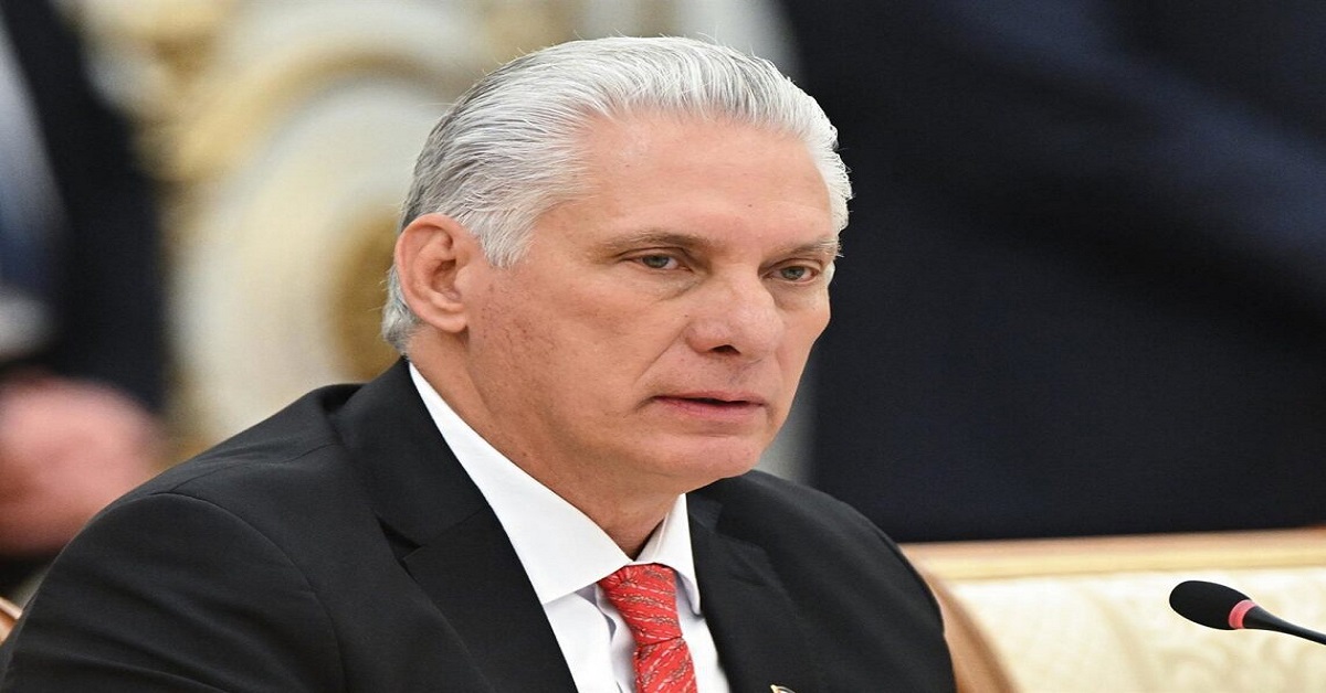 En la foto, el impuesto presidente de Cuba, Miguel Díaz-Canel