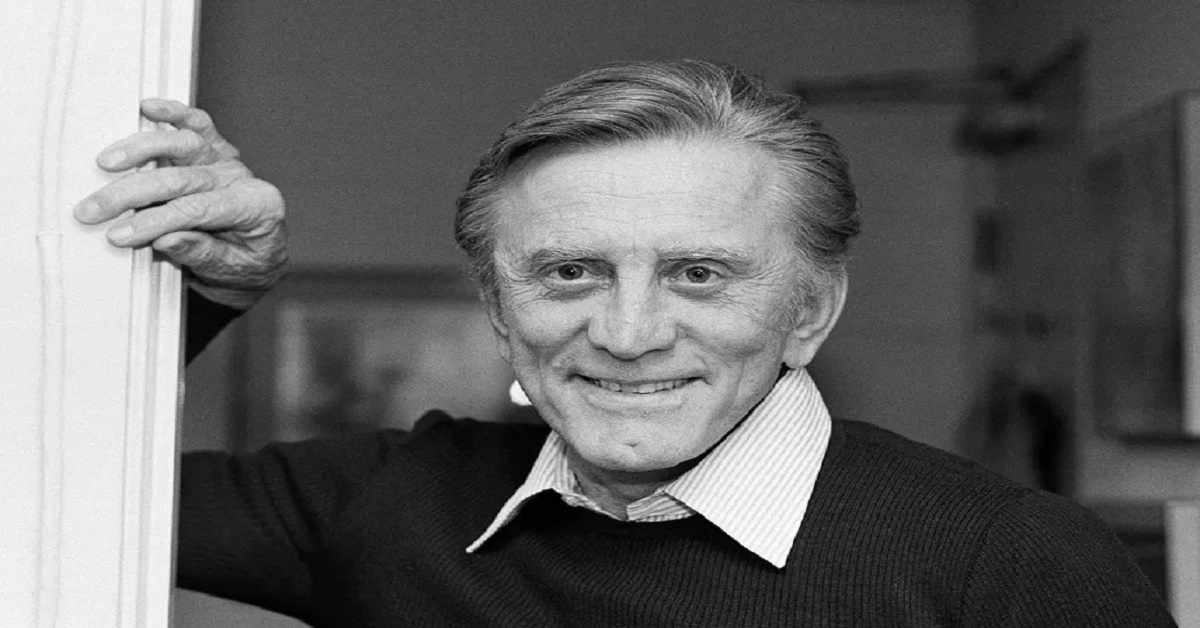 En la foto, Kirk Douglas