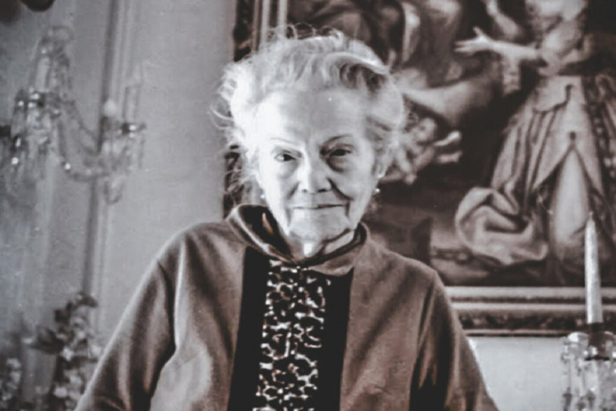 En la foto, Dulce María Loynaz