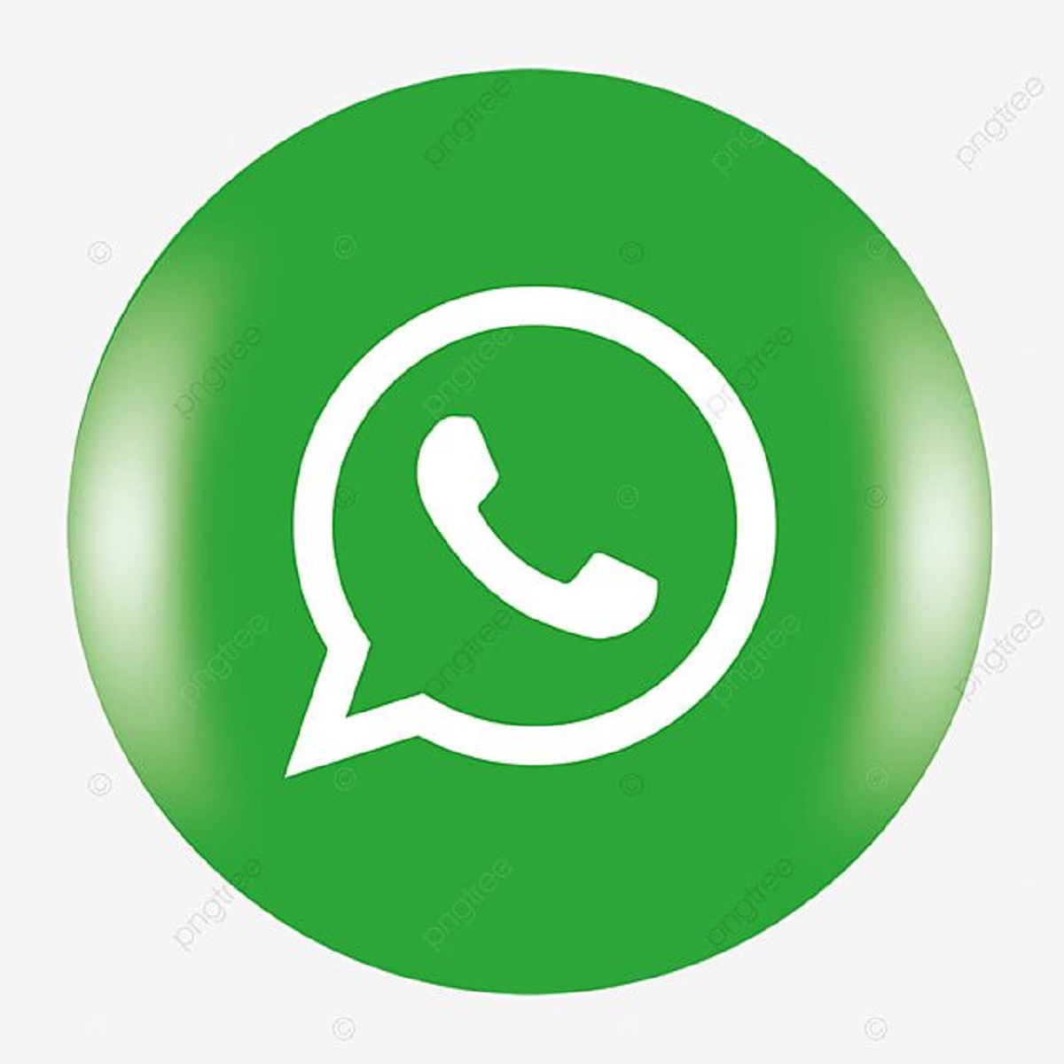 En la foto, el logo de WhatsApp