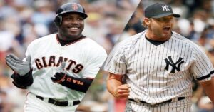 En la foto, Roger Clemens y Barry Bonds