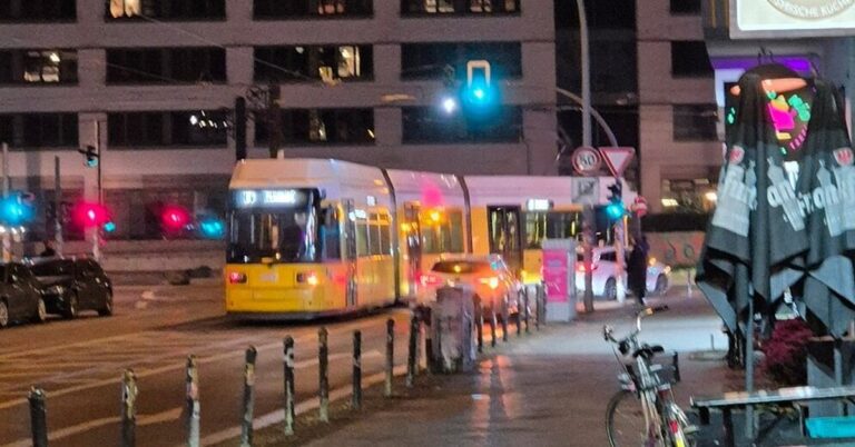 En la foto, un tranvía en Berlín