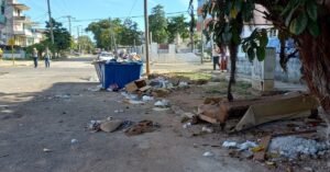 En la foto, una calle de La Habana