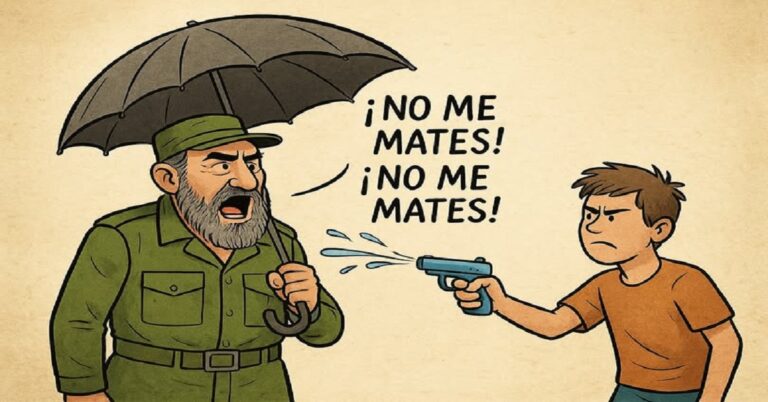 En la foto, una viñeta acorde al texto