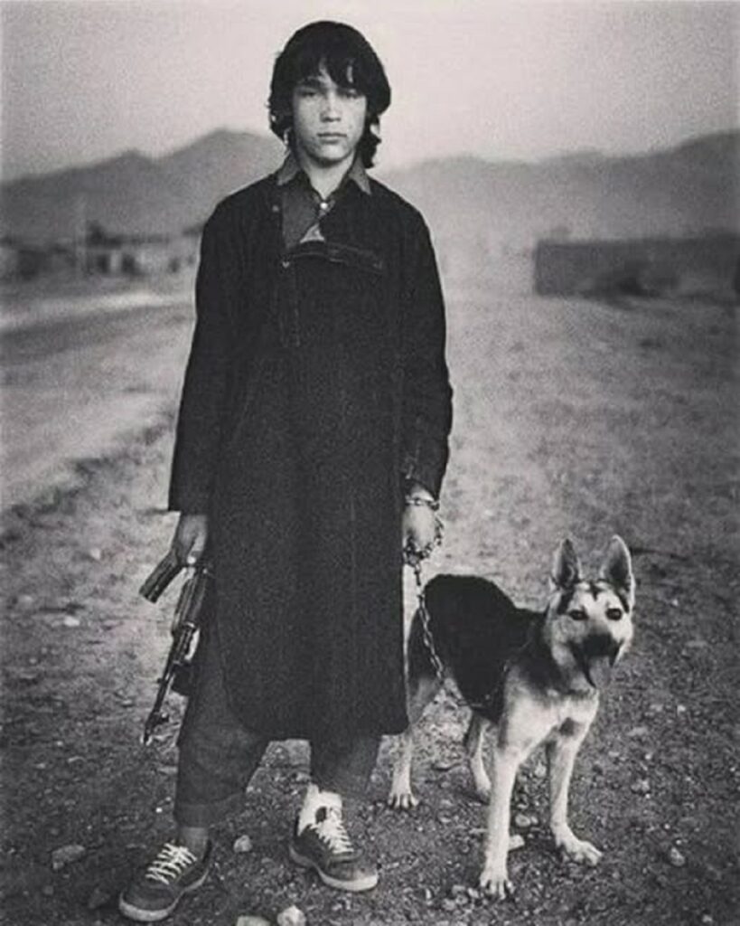 En la foto, Mustafa Saddam Hussein