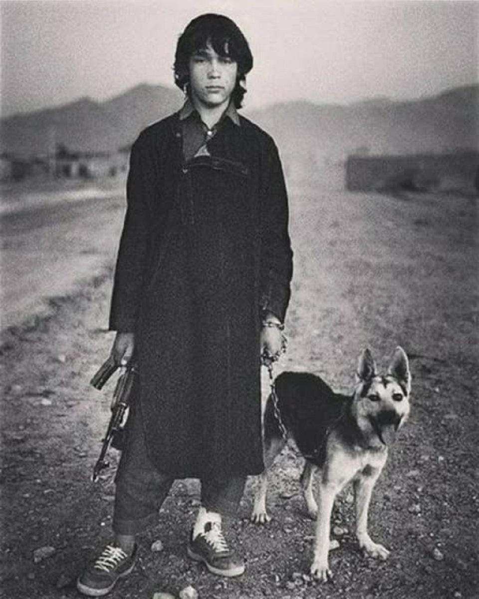 En la foto, Mustafa Saddam Hussein