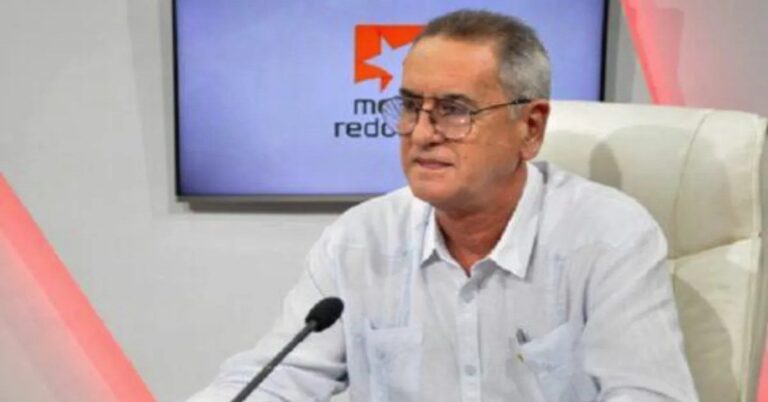 En la foto, el ministro de Economía de Cuba, Joaquín Alonsos Vázquez