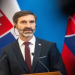 En la foto, ministro de Asuntos Exteriores de Eslovaquia, Juraj Blanár