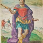 En la foto, el rey persa Ciro el Grande