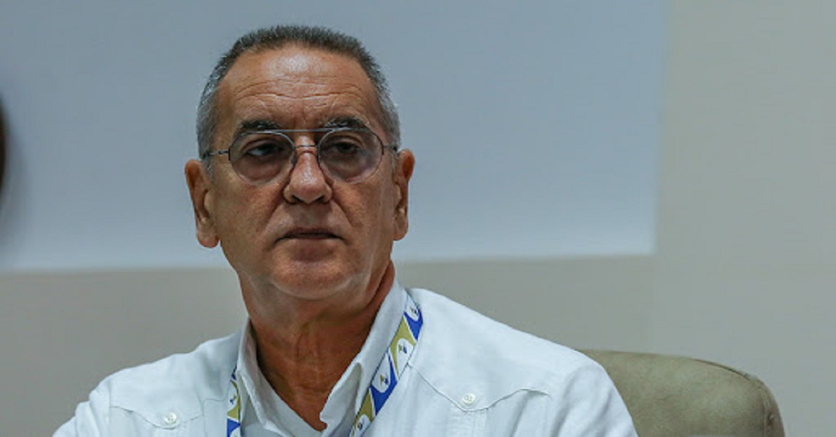 En la foto, el ministro de Economía de Cuba, Joaquín Alonso Vázquez