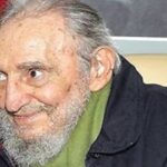 En la foto, Fidel Castro poco antes de morir