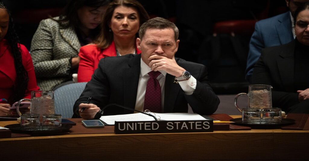 Estados Unidos justifica en la ONU la captura de Maduro como una 'operación policial'