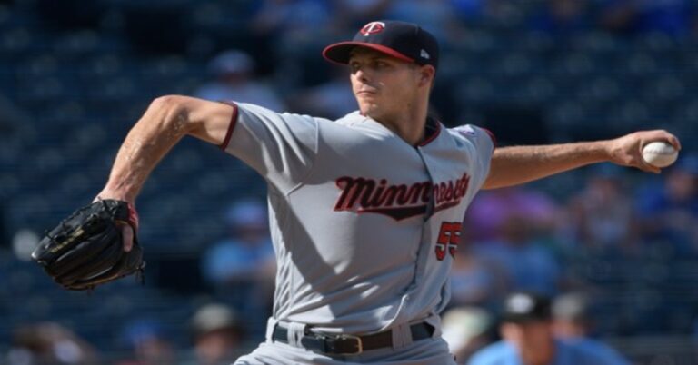 En la foto, Taylor Rogers