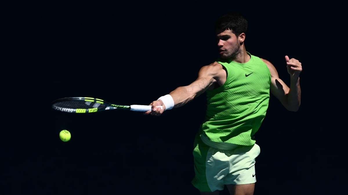 En la foto, Carlos Alcaraz