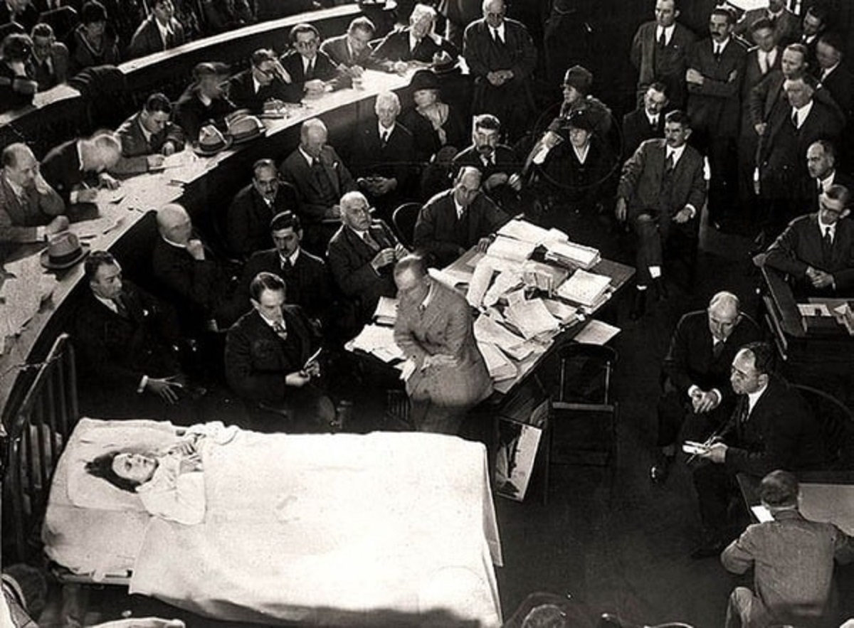 En la foto, el juicio de marras