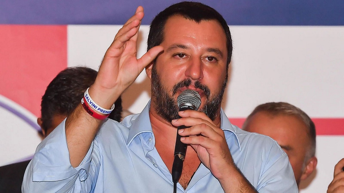 En la foto, Matteo Salvini