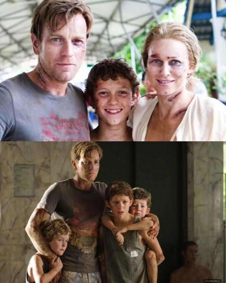 En la foto, fotogramas de Lo Imposible