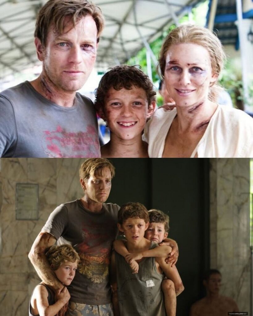 En la foto, fotogramas de Lo Imposible