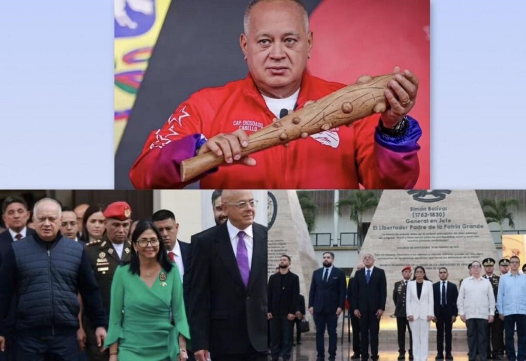 En la foto, la cúpula venezolana