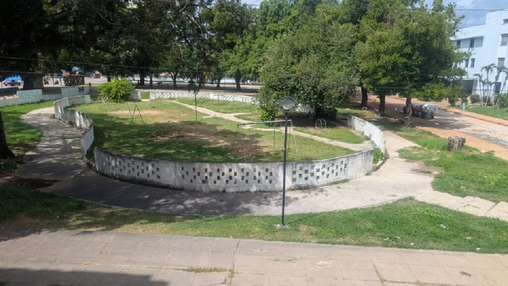 En la foto, el parque de La Normal, en La Habana
