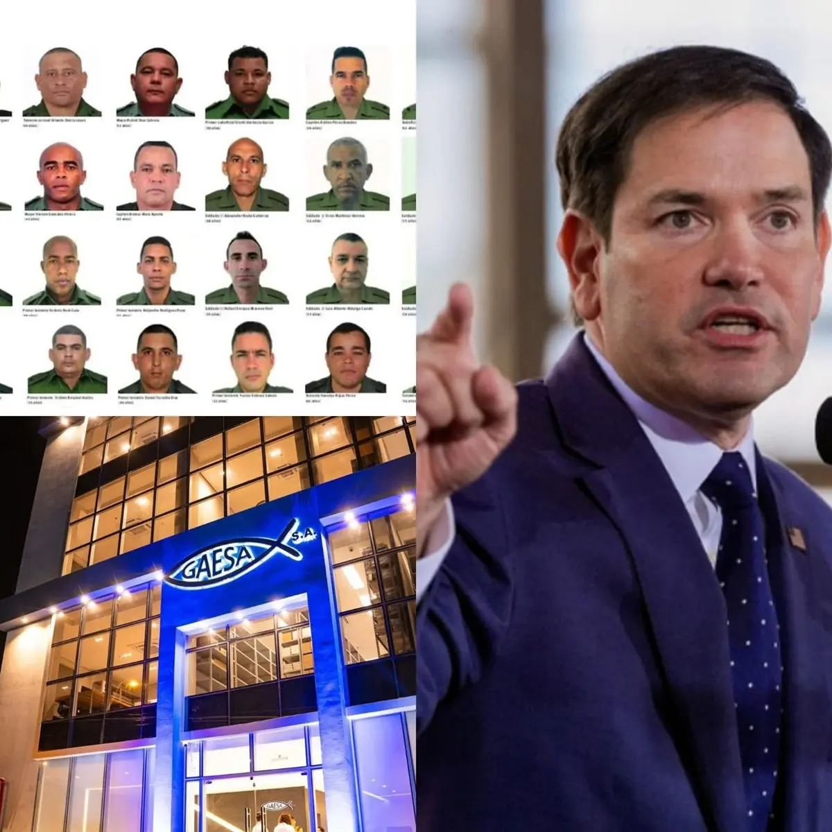 Marco Rubio tiene a Gaesa en la mira 1 En la foto, un montaje gráfico relativo al tema