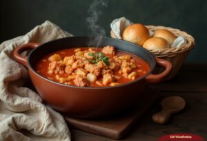 En la foto, el plato de referencia