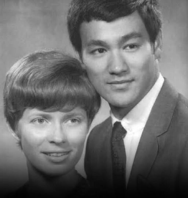 En la foto, Bruce Lee y Linda Emery