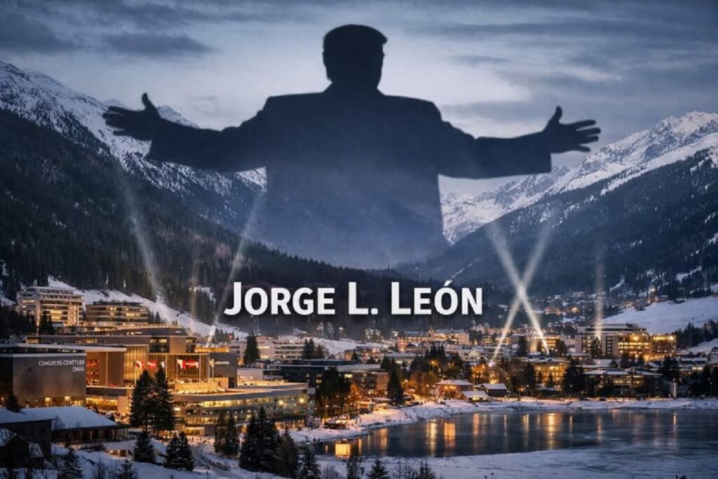 Trump en Davos: la irrupción de una voz disonante en el templo del poder global 7 En la foto, una imagen generada con AI relativa al tema