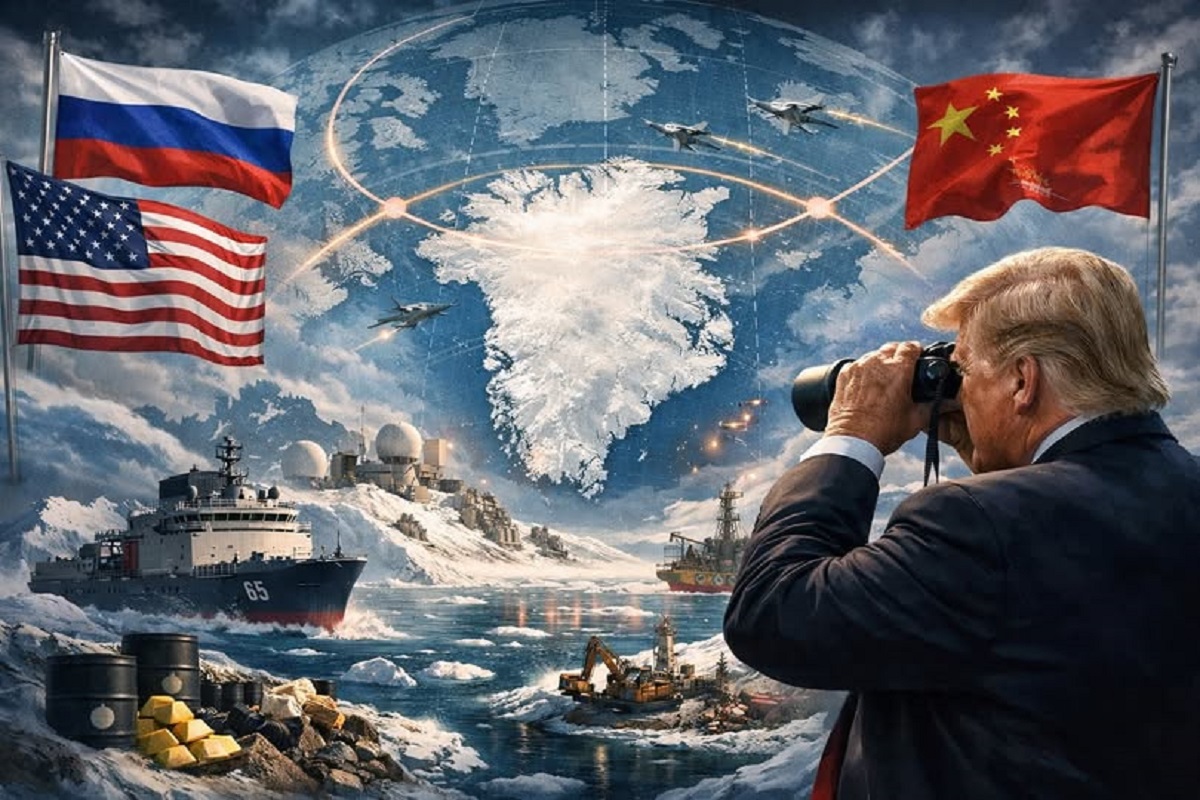 En la foto, ua imagen relativa a Groen landia y al interés de EEUU