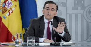 En la foto, José Manuel Albares