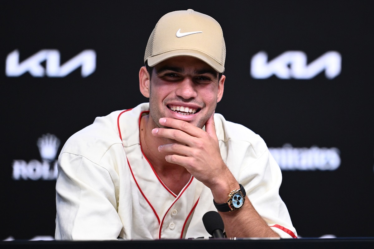 En la foto, Carlos Alcaraz