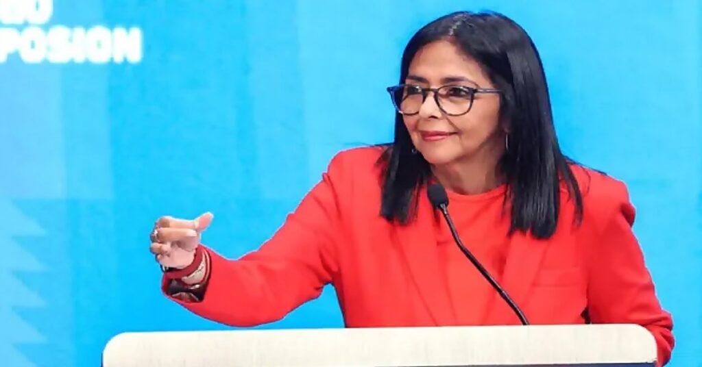 La caza de la llave vendida 7 En la foto, Delcy Rodríguez