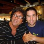 En la foto, Alfredo Rodríguez y su hijo