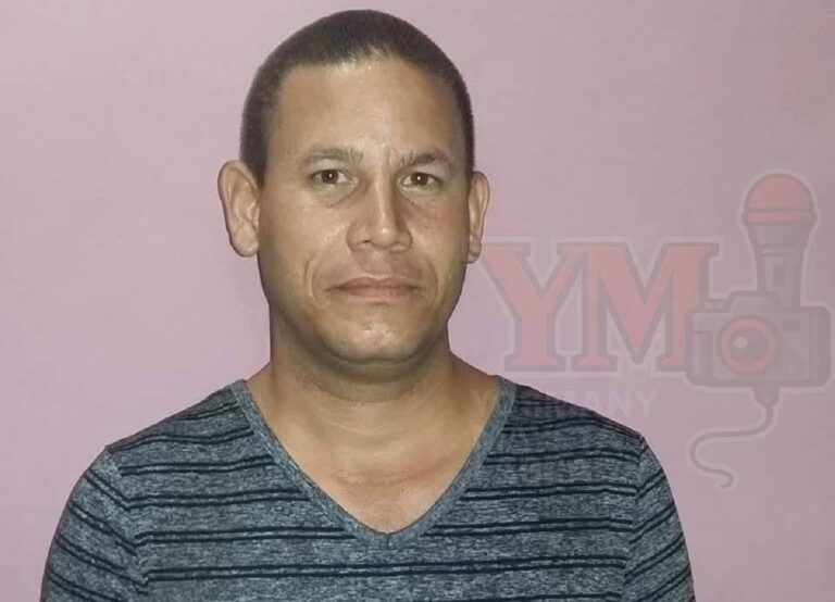 En la foto, el hombre asesinado en Santiago de Cuba